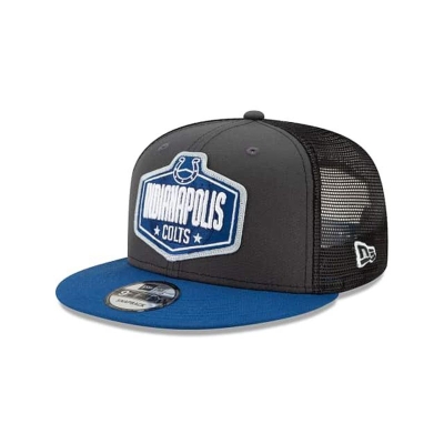 Indianapolis Colts Gorra | New Era NFL Draft 9fifty Snapback Cap Mexico - Grises